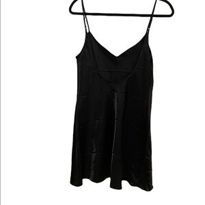 La Senza Lingerie Vintage Black Satin Slip Dress
Size EUR 38 /  small